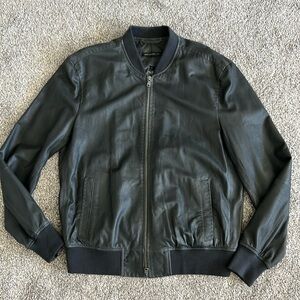 Never worn John Varvatos suede jacket